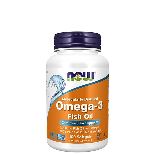 NOW Foods Omega-3 1000mg 100 softgels Omega-3 1000mg 100 softgels