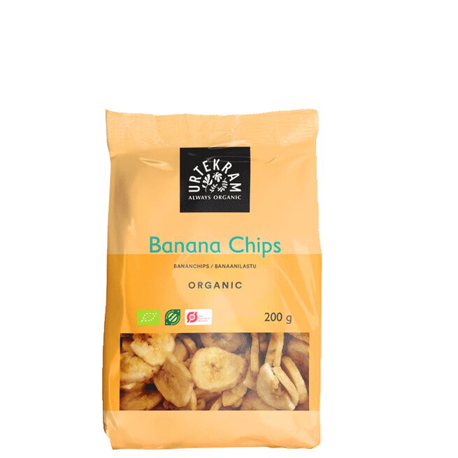 Spröda Bananchips 200 g Spröda Bananchips 200 g Banan