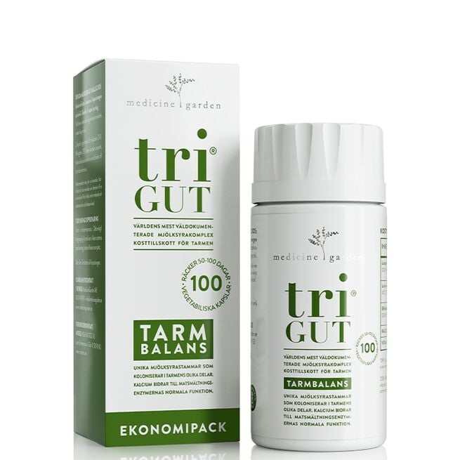 MedicineGarden triGUT 100 ekonomipack 100 kapslar triGUT 100 kapslar