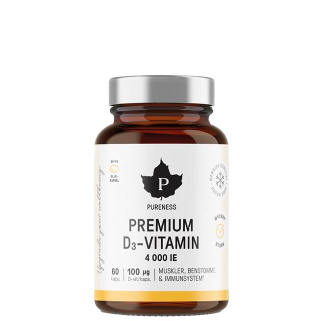 Premium D3-Vitamin 4000 IE 60 kapslar Premium D3-Vitamin 4000 IE 60 kapslar