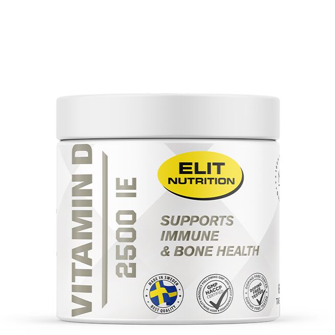 ELIT Vitamin D, 60 caps Vitamin D 2500 IE 60 kapslar