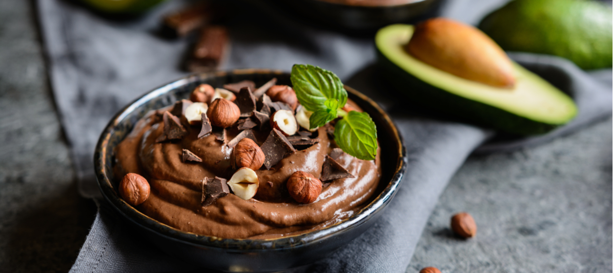 Chokladmousse på avokado Chokladmousse på avokado