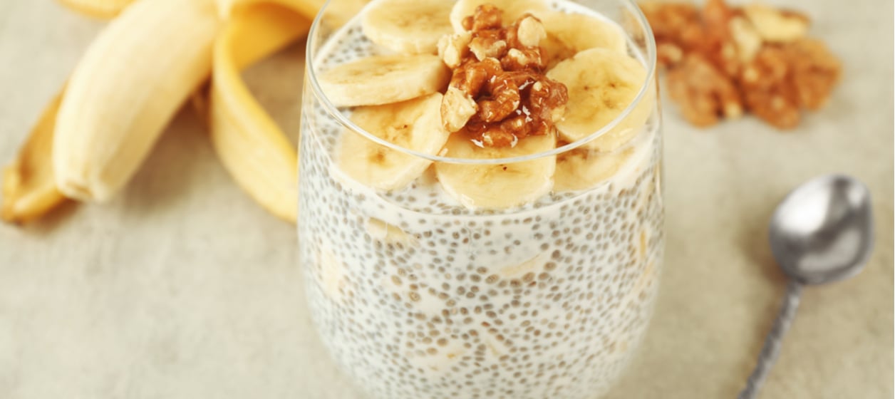 Chiapudding kanelbulle