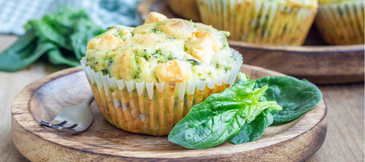 Glutenfria matmuffins med rödbeta, spenat och fetaost Glutenfria matmuffins med rödbeta, spenat och fetaost