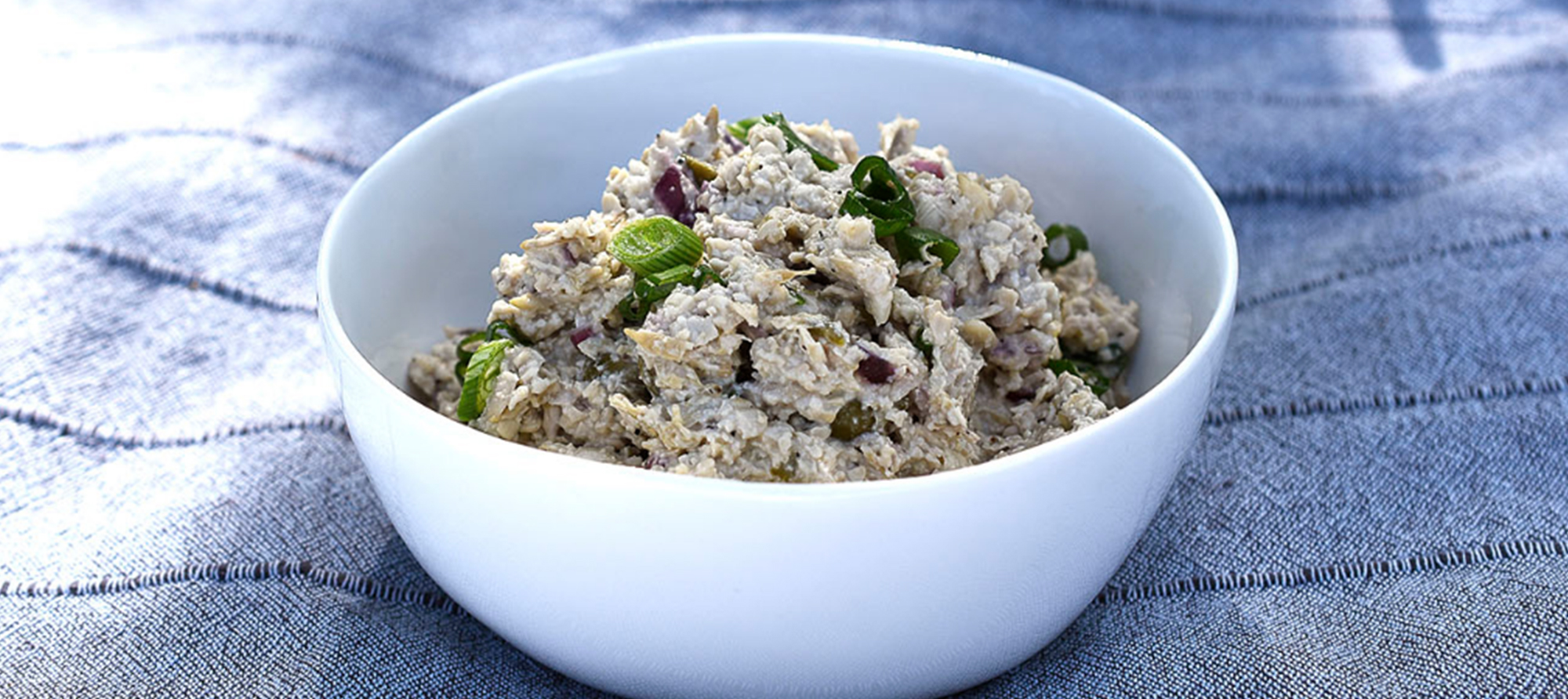 Vegansk tonfiskröra med solroskärnor Vegansk tonfiskröra med solroskärnor