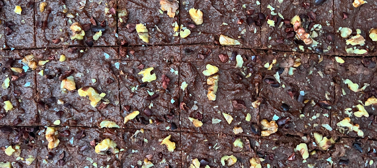 Sötpotatisbrownie Banner