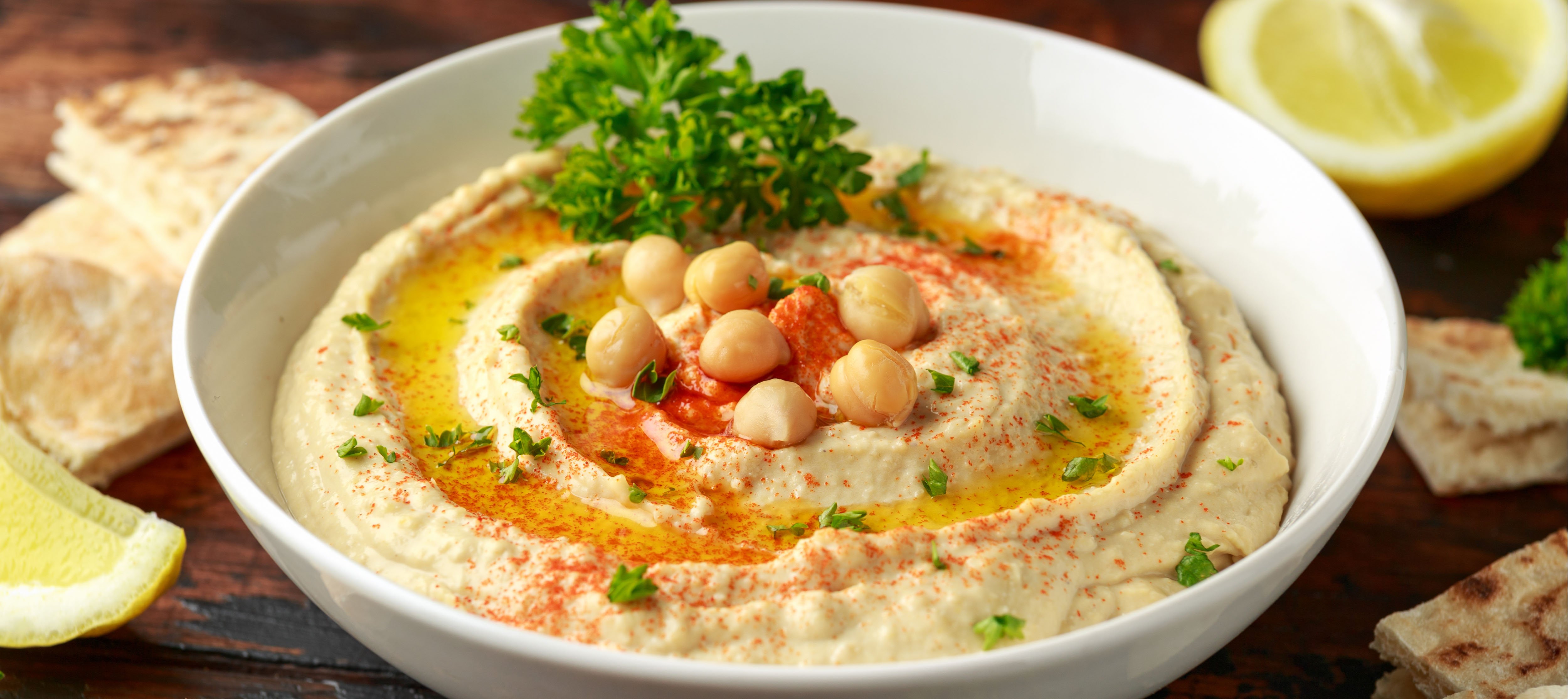 Hummus med lime och citron Hummus med lime och citron