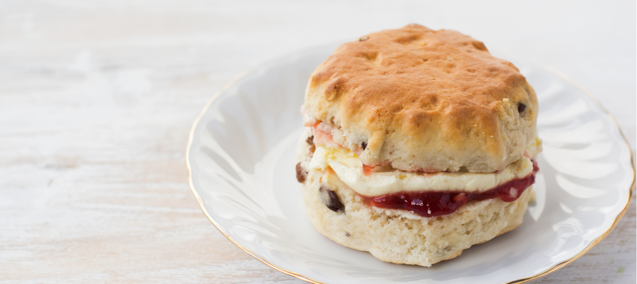 Luftiga scones med kvarg Luftiga scones med kvarg