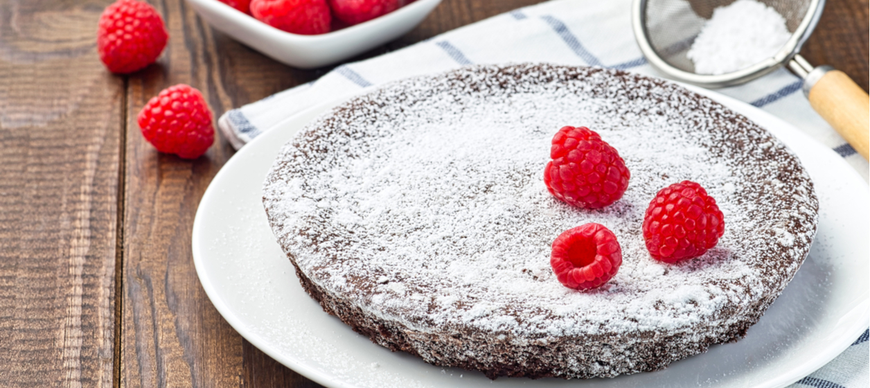 Glutenfri kladdkaka med mandelmjöl Glutenfri kladdkaka med mandelmjöl