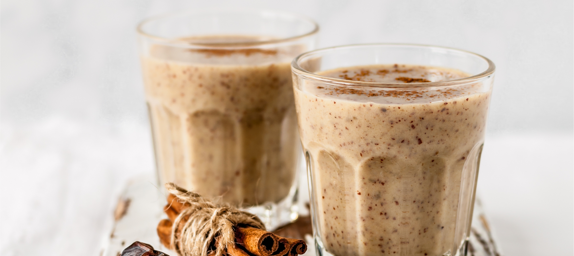Smoothie med kanelbullesmak Smoothie med kanelbullesmak