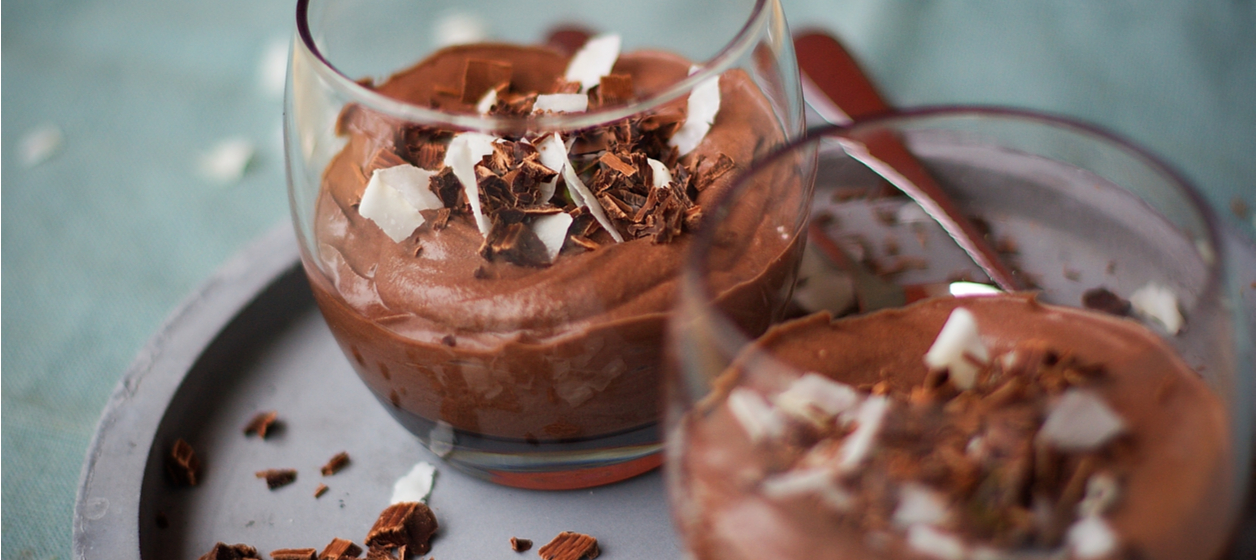 Chokladkräm med kokosgrädde recept Chokladkräm med kokosgrädde recept