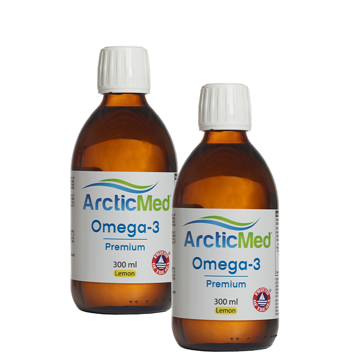 2 x Omega-3 Premium Lemon,300 ml