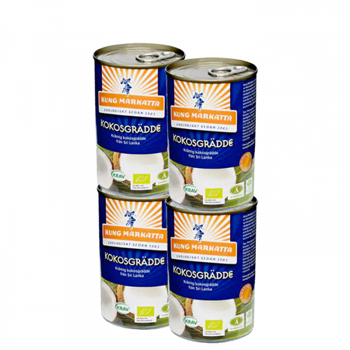Bild av 4 x Kokosgrädde, 400 ml