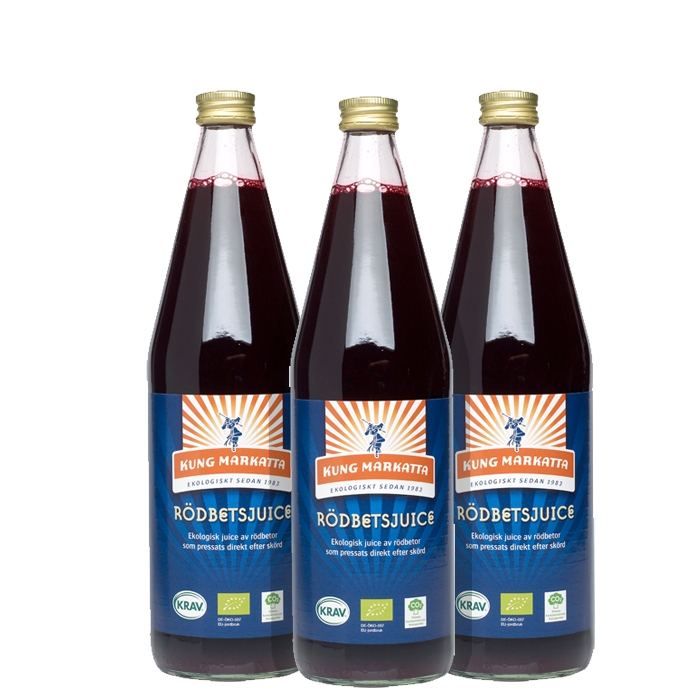 Bild av 3 x Rödbetsjuice KRAV, 750 ml