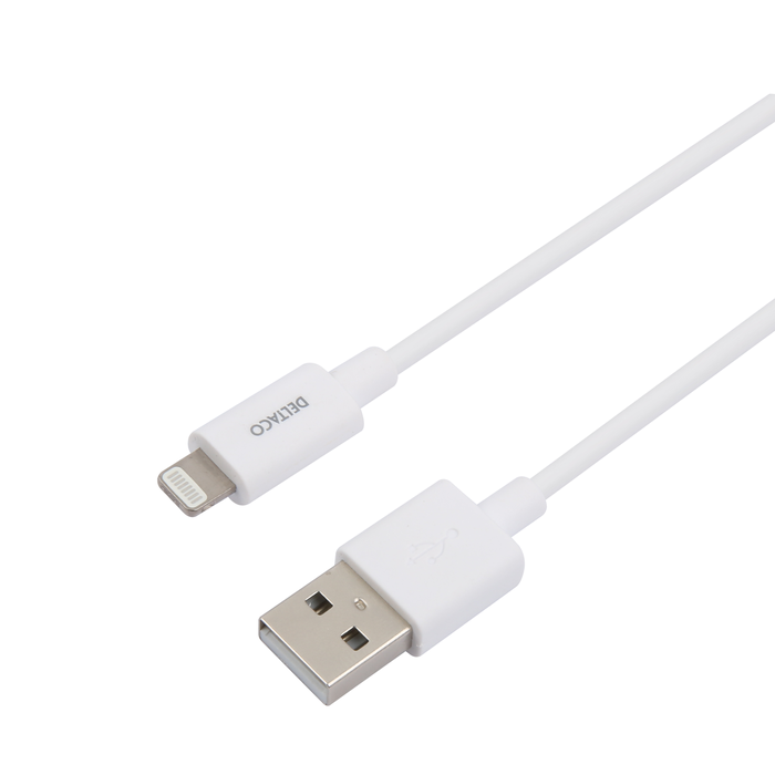 USB-A till Lightning-kabel 1 m Vit