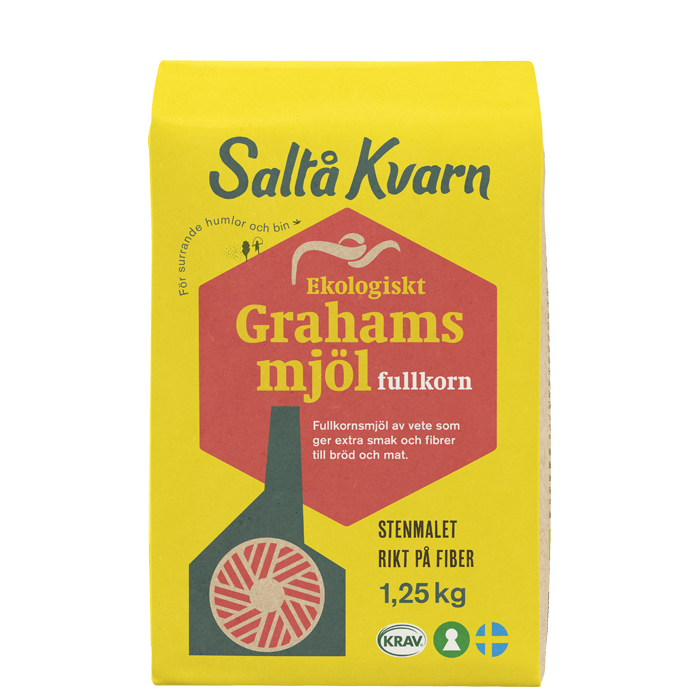 Grahamsmjöl 1,25 kg