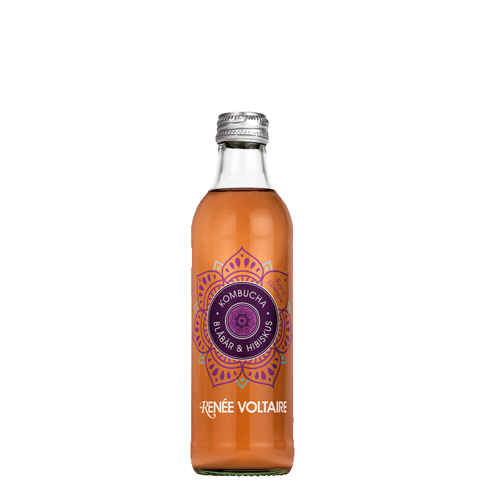 Kombucha Blåbär Och Hibiskus 275 ml