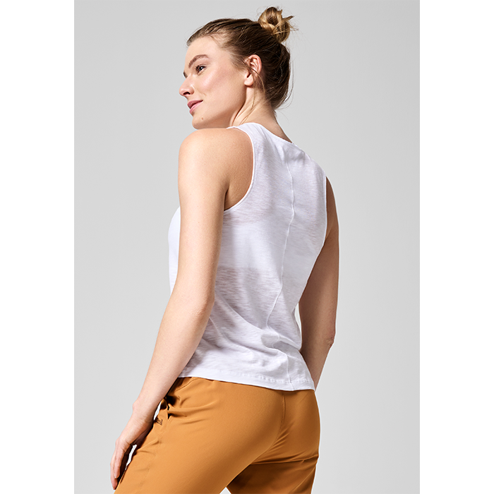Soft Texture Tank, White
