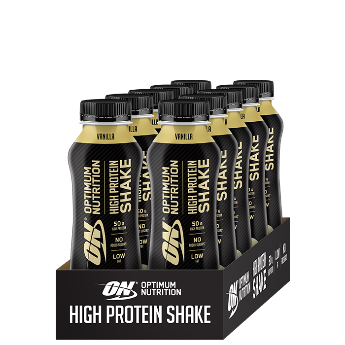 12 x Optimum High Protein Shake, 500 ml
