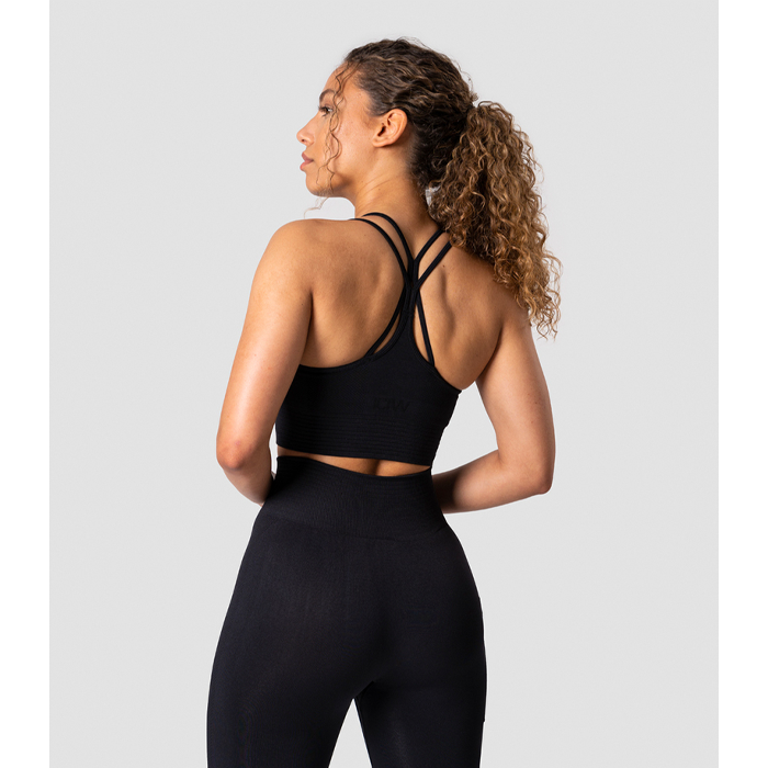 Define Seamless Sports Bra Svart