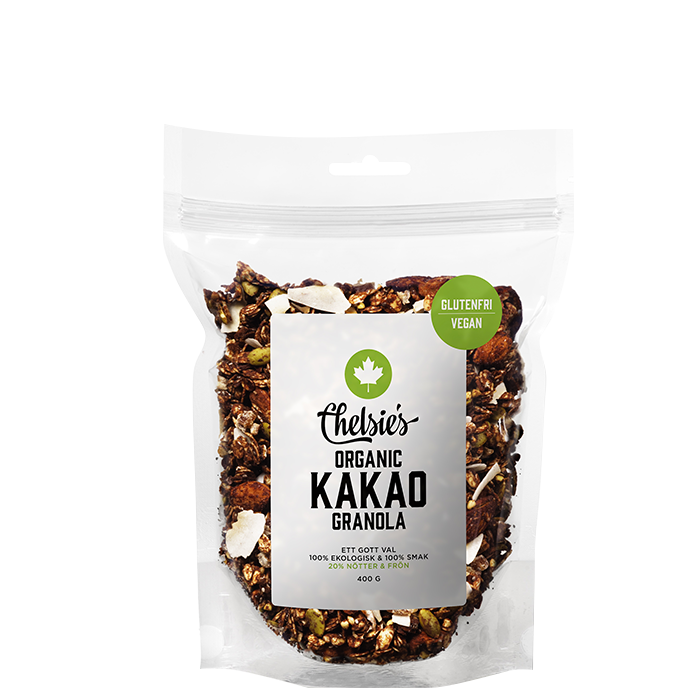 Bild av Chelsie's Organic Granola Kakao, 400 g
