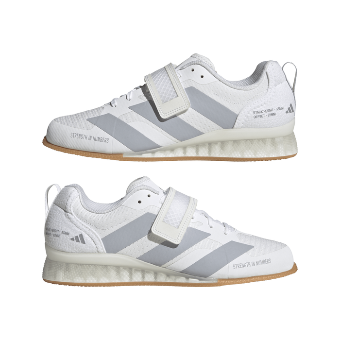 Adidas Adipower Weightlifting III Tyngdlyftningsskor Vit/Gr&aring;