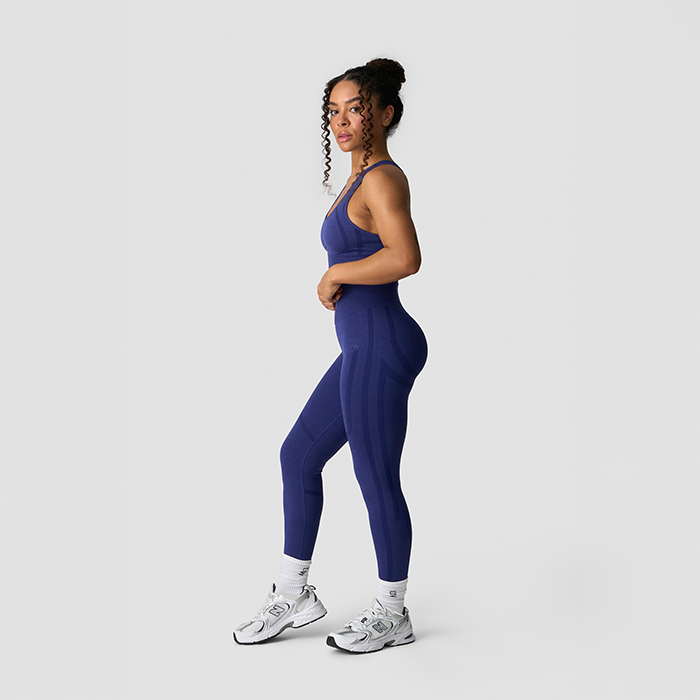 Rush Seamless Tights M&ouml;rkbl&aring;
