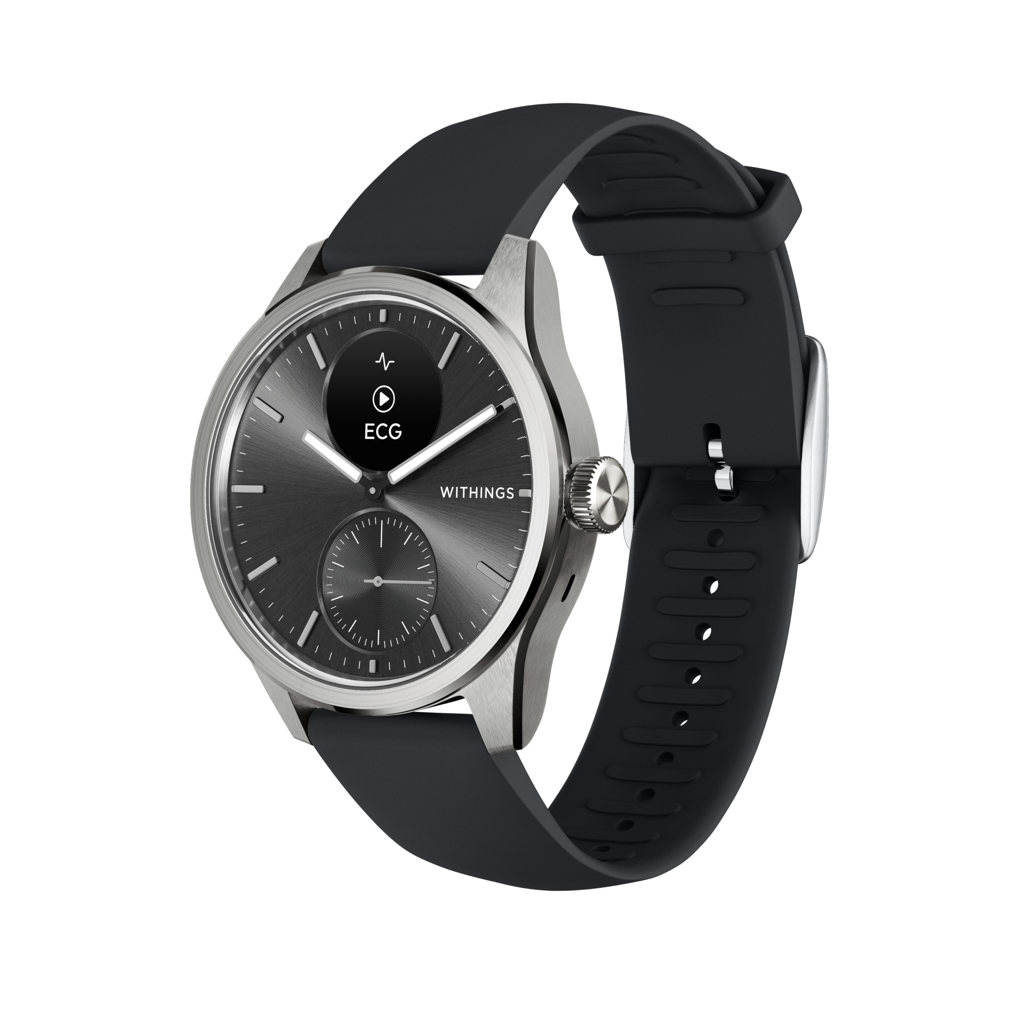 Tr&auml;ningsklocka Scanwatch 2 42mm Black