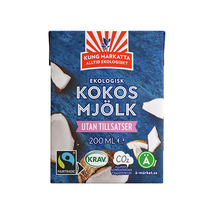 Ekologisk Kokosmjölk 200 ml