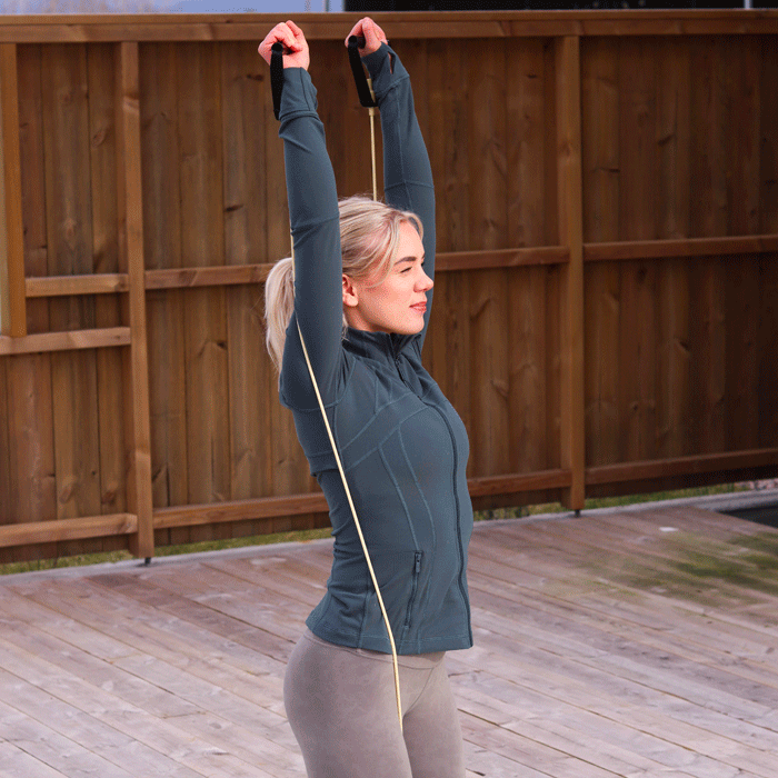 ExerTube ECO Tr&auml;ningsband med Handtag