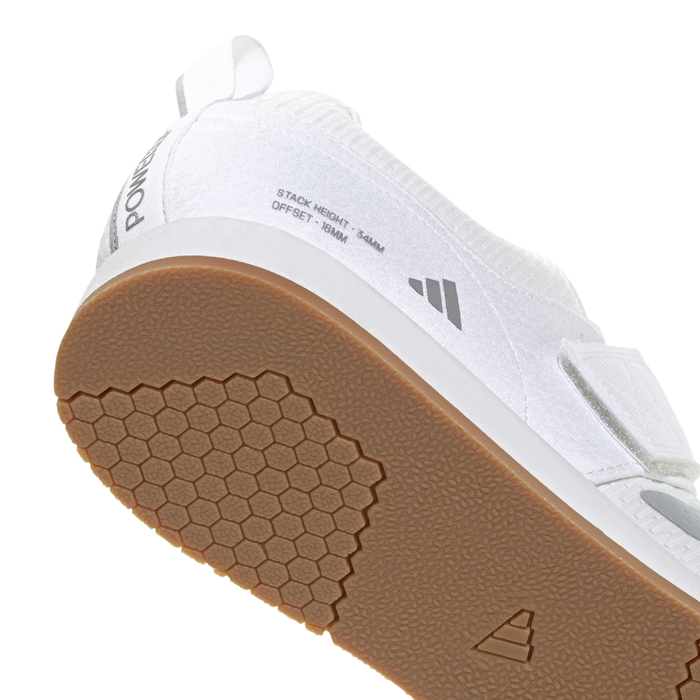 Adidas Powerlift 5 Tyngdlyftningsskor Vit/Silver