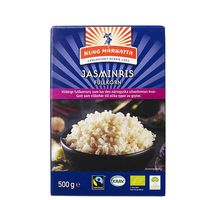 Jasminris Fullkorn 500 g