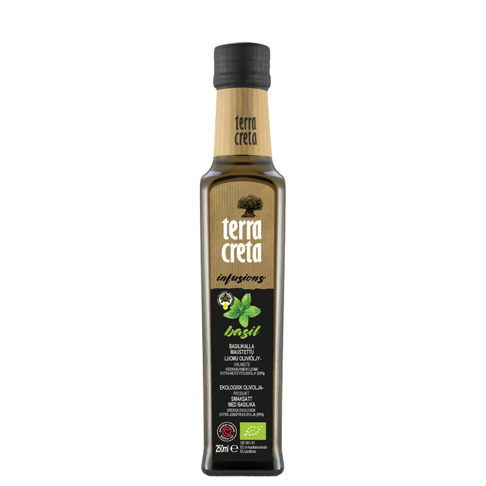 Ekologisk Extra Virgin Olivolja Basilika 250 ml