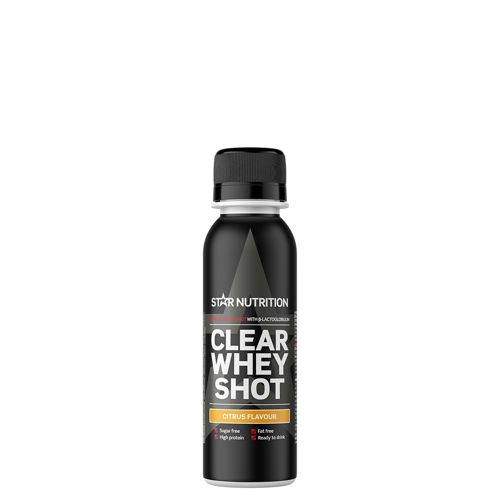Clear Whey Vassleprotein Shot 100 ml citrus