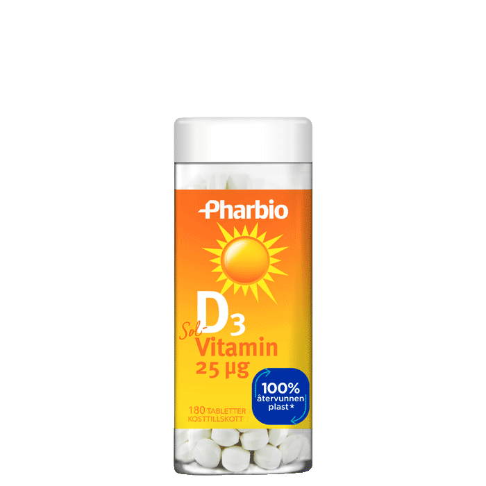 Bild av D3-vitamin, 180 tabletter