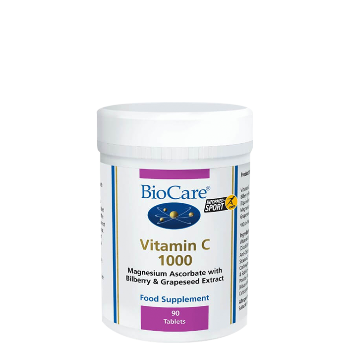 Bild av BioCare Vitamin C 1000, 90 tabletter