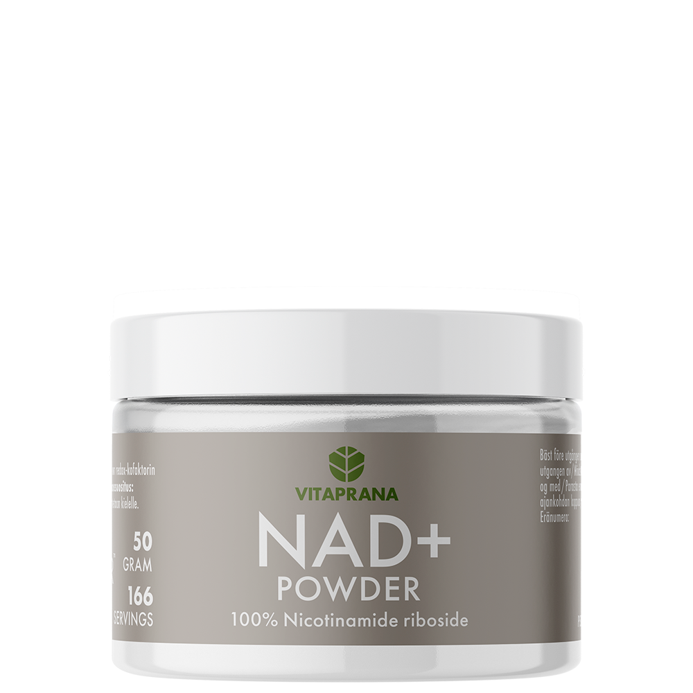 NAD+ pulver 166 portioner (50 g)