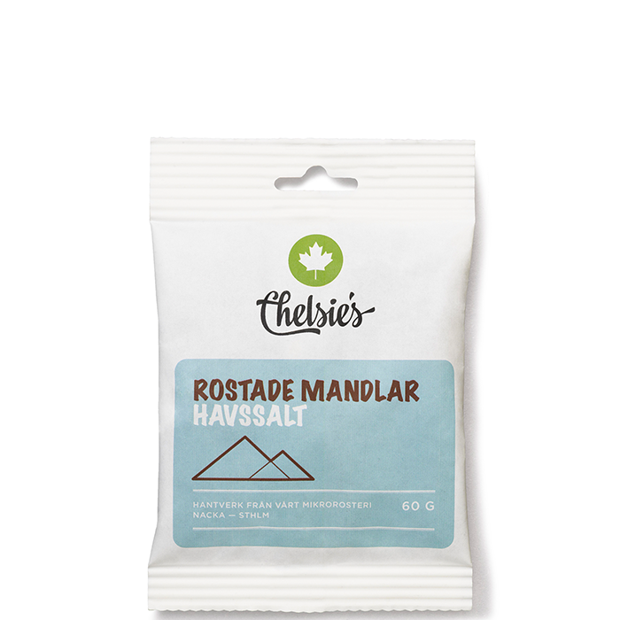 Rostade Mandlar Havssalt 60 g