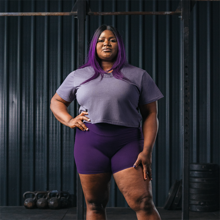 Aspire Crop top Women Lavender, S