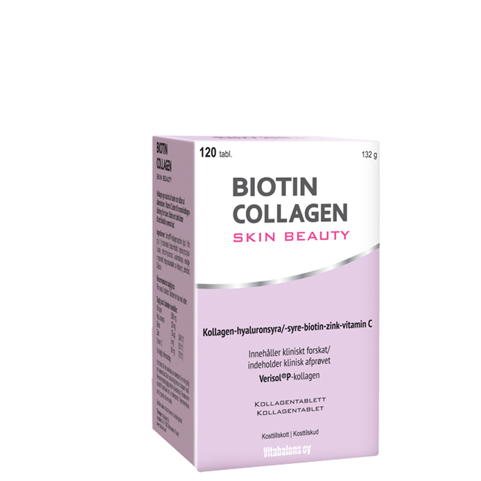 Biotin Collagen Skin Beauty, 120 tabletter