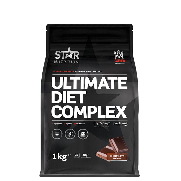 Ultimate Diet Complex M&aring;ltidsers&auml;ttning 1 kg Choklad - New and improved
