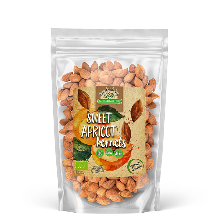 Aprikoskärnor Söta Ekologiska 500 g