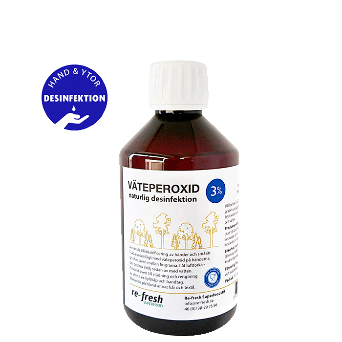 Väteperoxid 3%, 300 ml