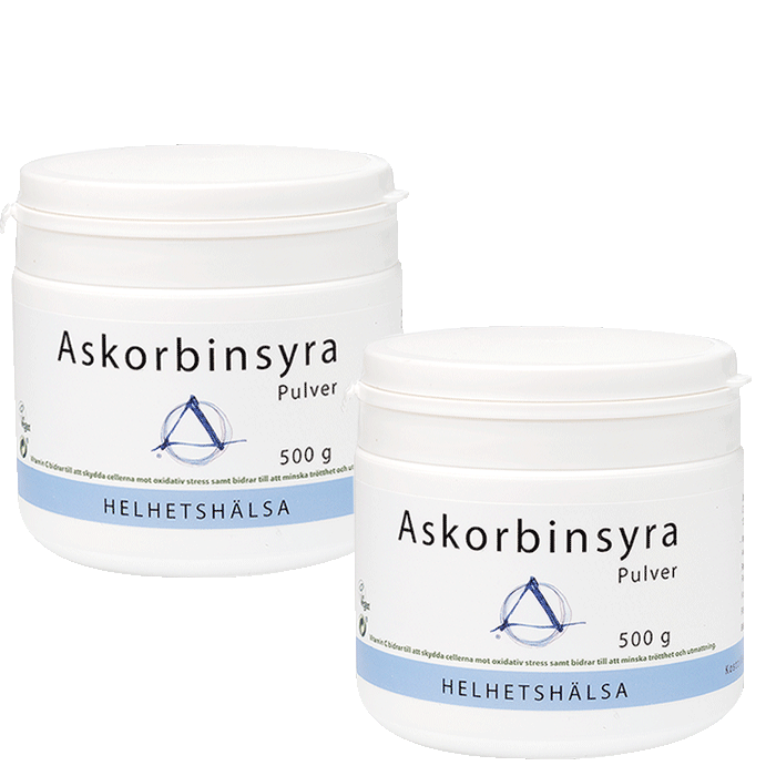 2 x Askorbinsyrapulver,500 g