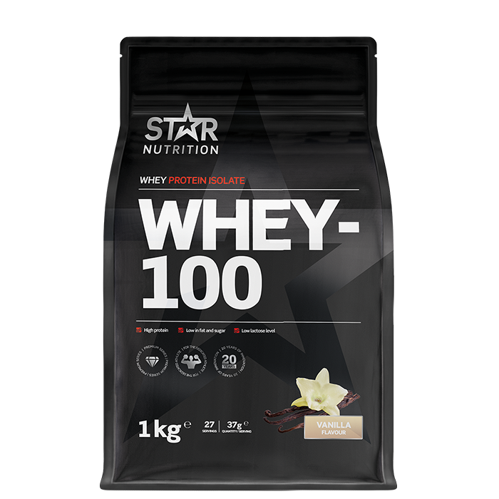 Whey-100 Vassleprotein 1 kg