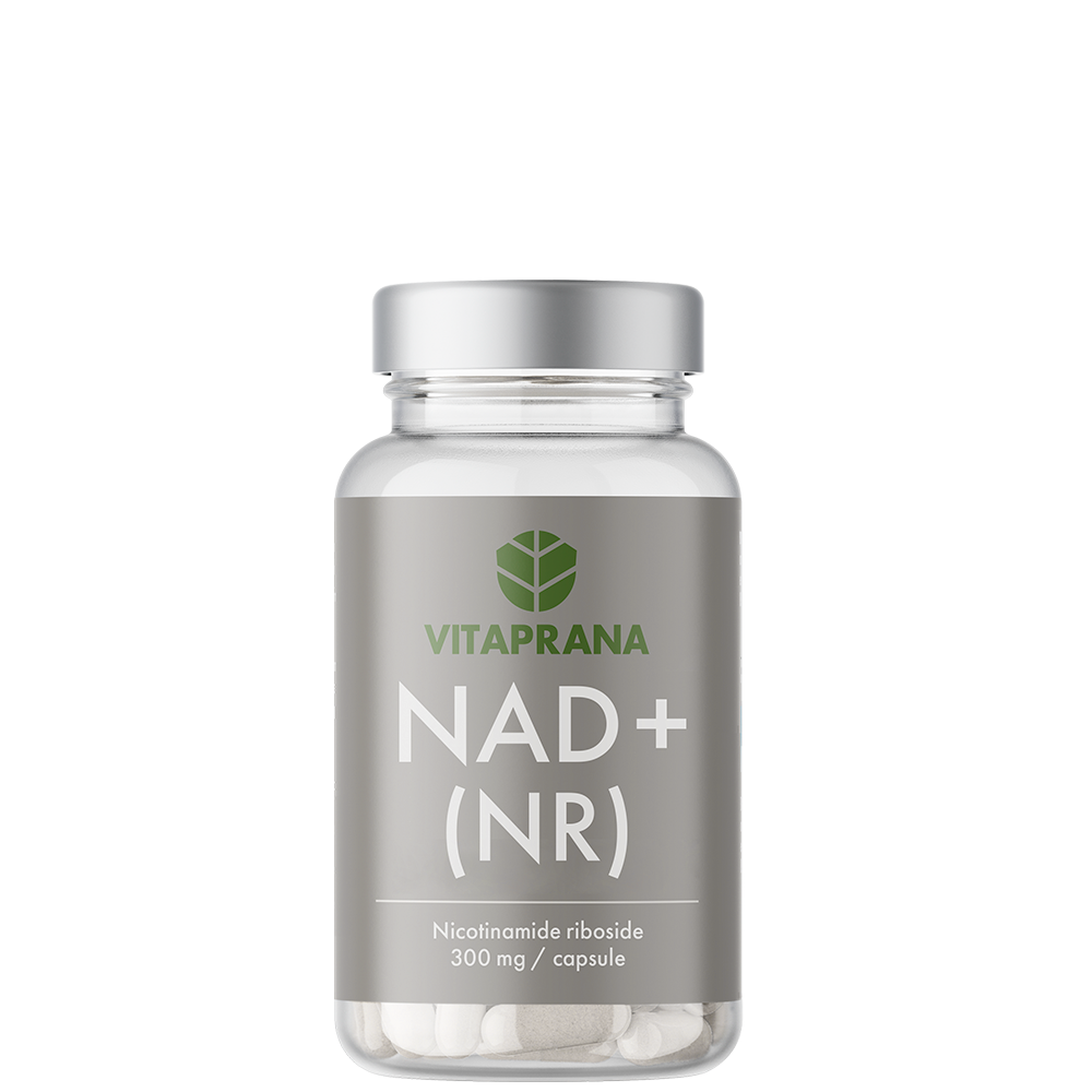 NAD+ 300 mg Nikotinamid Ribosid 30 kapslar