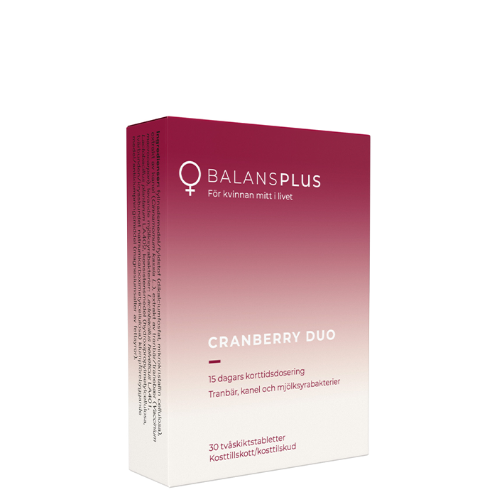 Cranberry Duo 30 tabletter