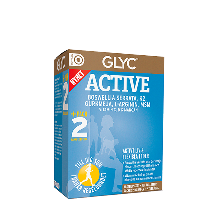 Bild av Glyc Active, 120 kapslar