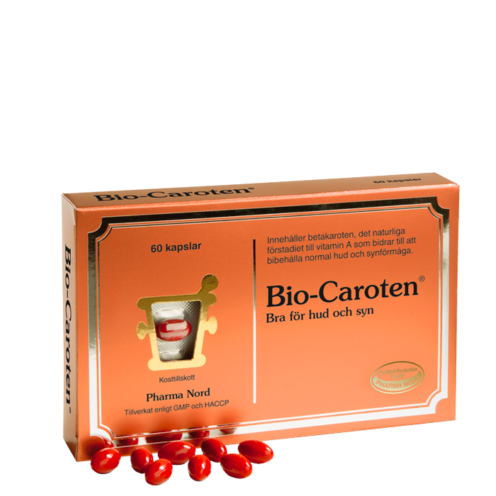 Bild av Bio-Caroten, 9 mg, 60 kapslar