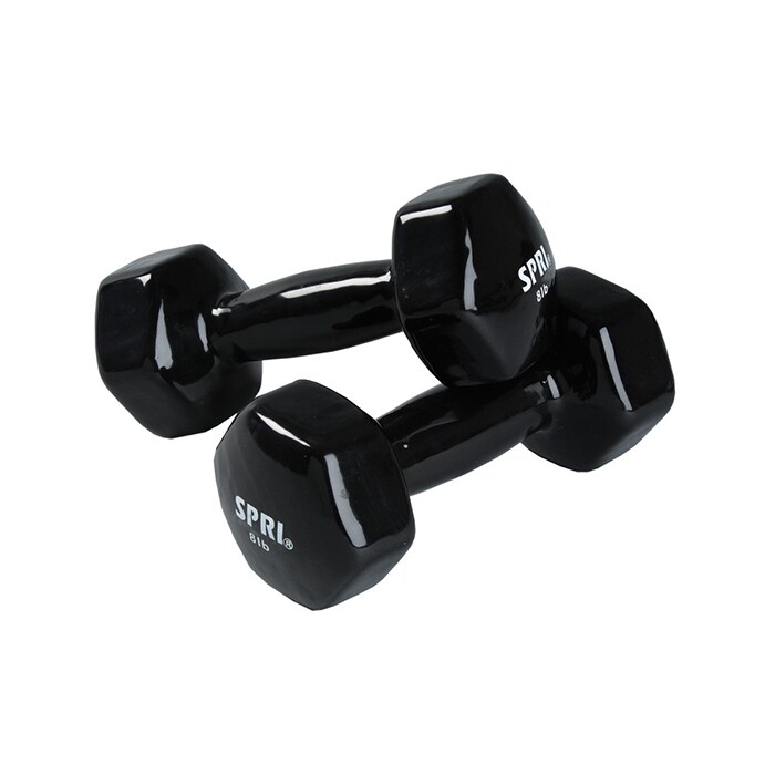 Dumbbells Vinyl,pair 3,6 kg